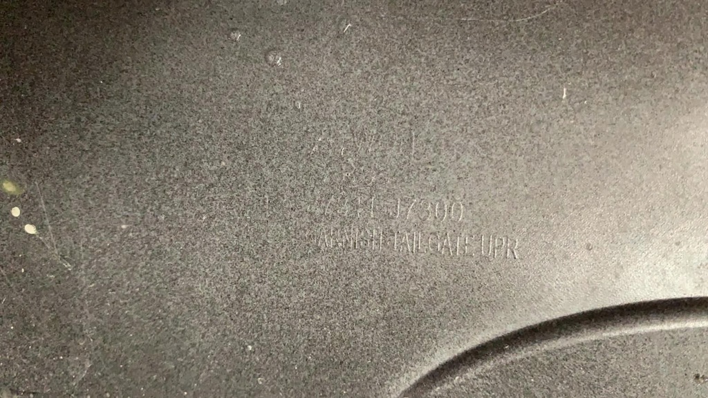 фото №6, Kia ceed 2018- накладка крышки задняя задний