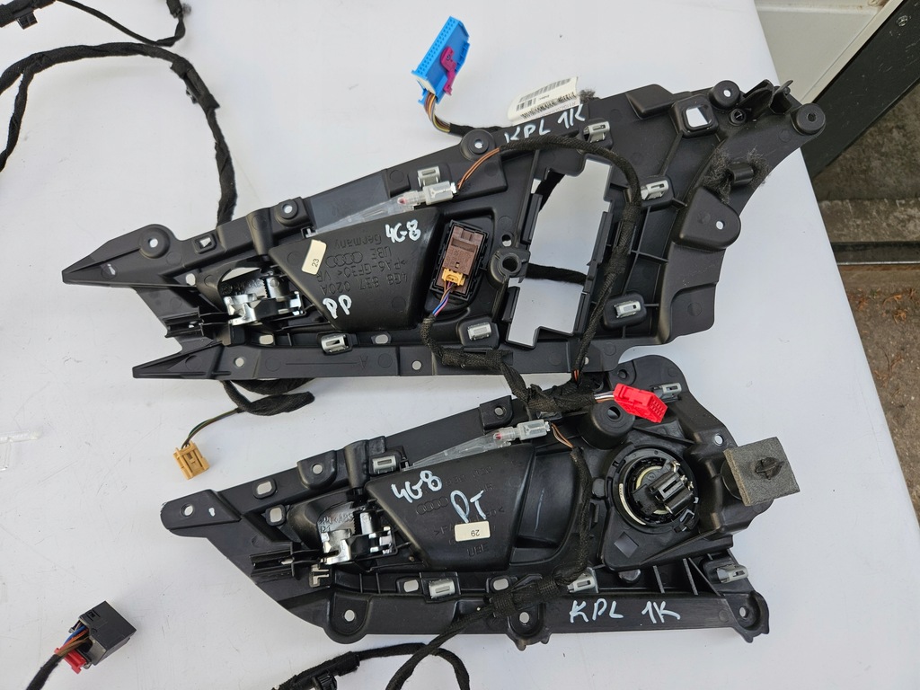 фото №11, Ручка внутреннее подсвечиваемые накладки дверь ambiente audi a7 c7 4g