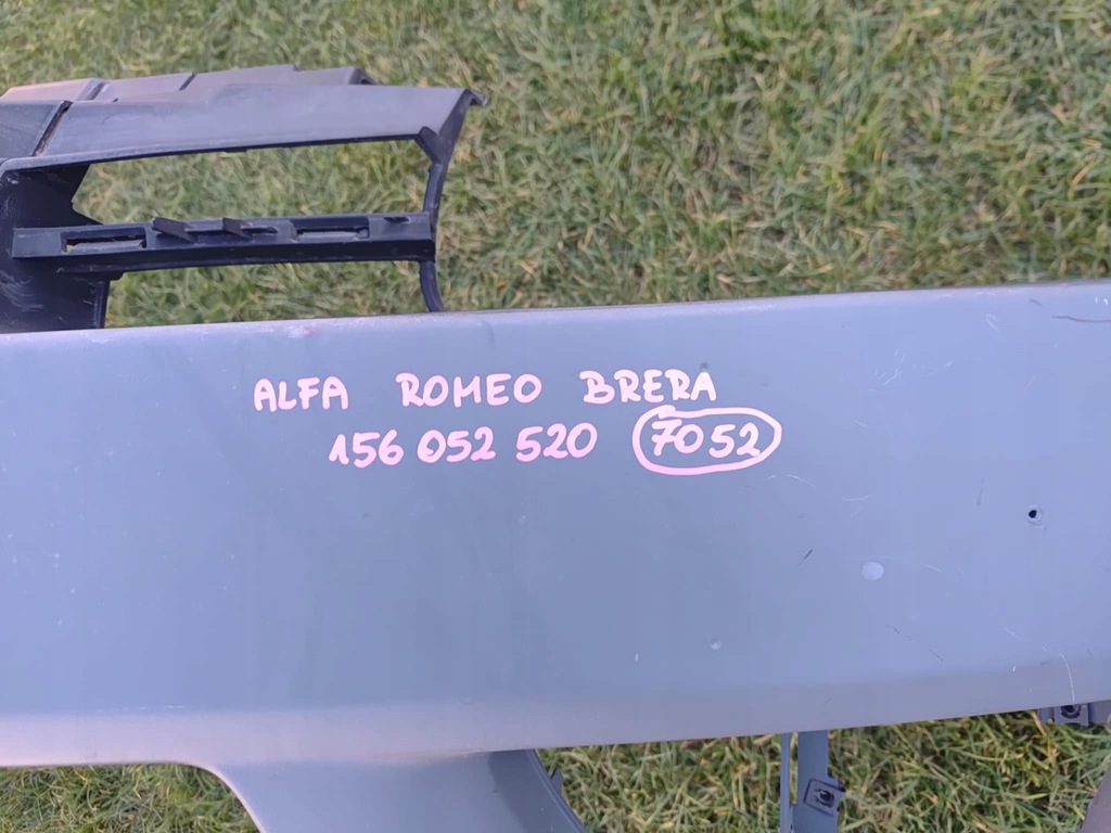 фото №11, Alfa romeo brera 156 05-10 бампер перед передній 7052