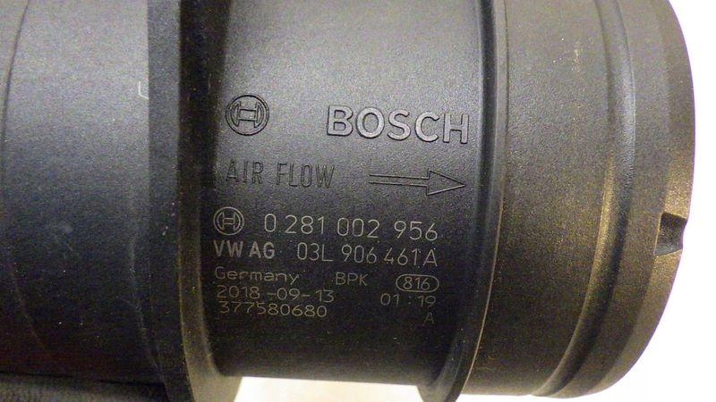 Расходомер audi a4 b9 2.0 tdi 03l906461a 0281002956 Недорого