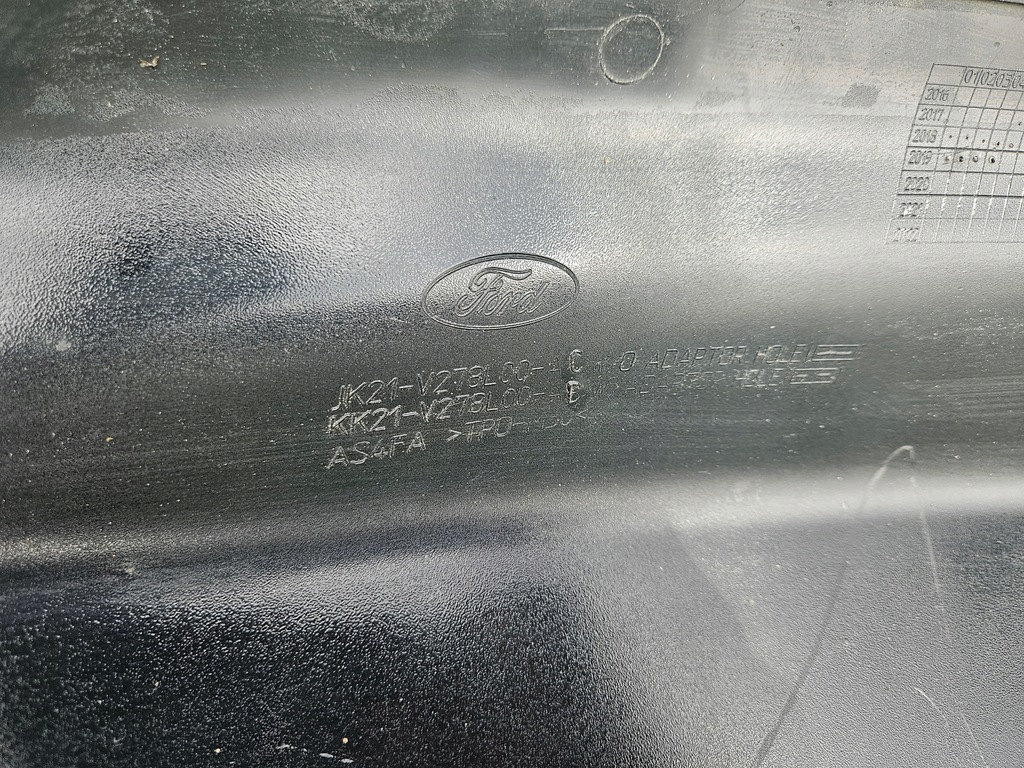 фото №11, Накладка спойлер бампера правый ford tourneo custom st