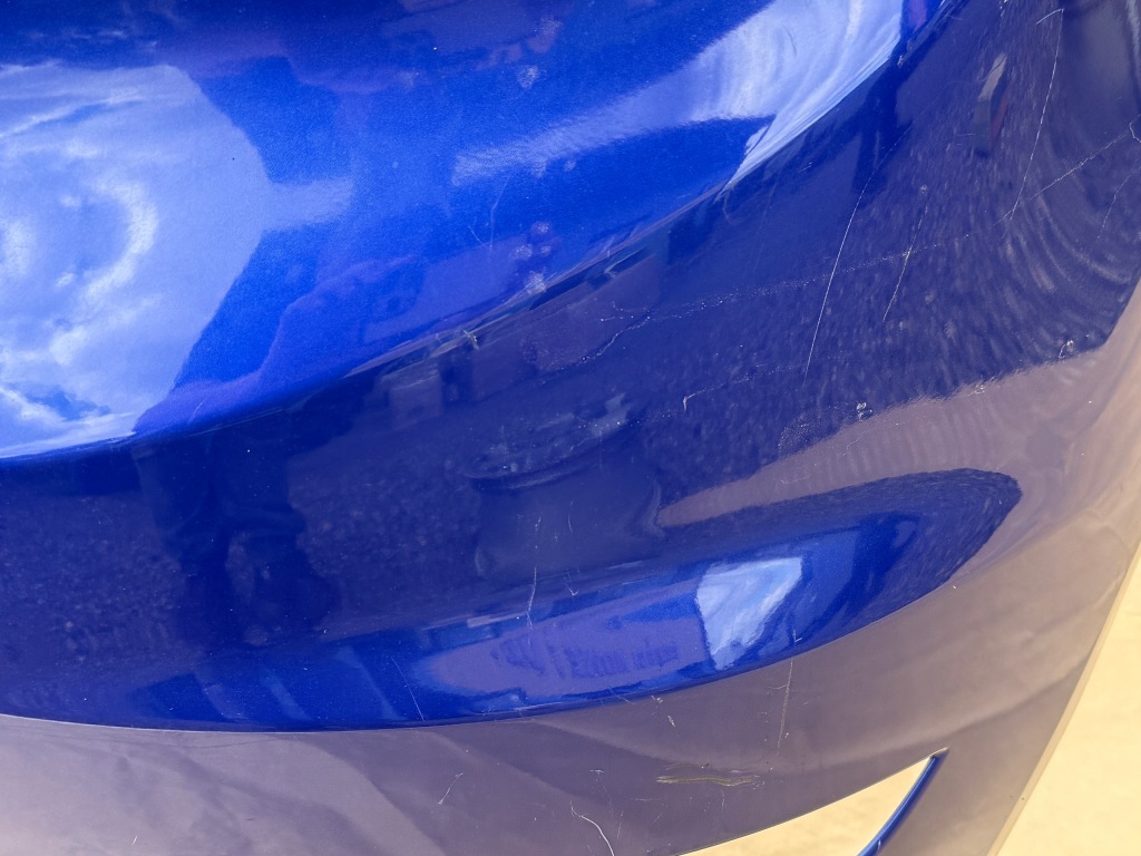 фото №5, Ford fiesta mk7 lift st 2012-2017 бампер задня spirit blue