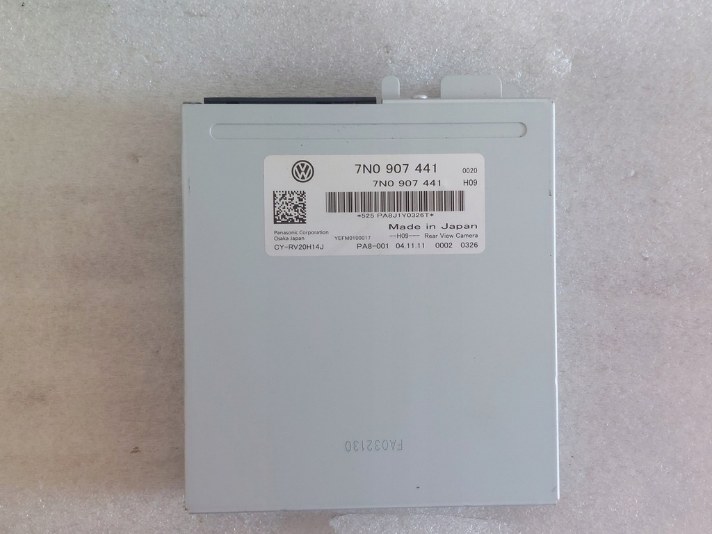 фото №1, Vw sharan 7n модуль камери 7n0907441