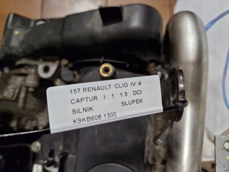 фото №5, Renault clio 4 iv captur 1 i 1.5 dci двигун блок двигуна k9kb608