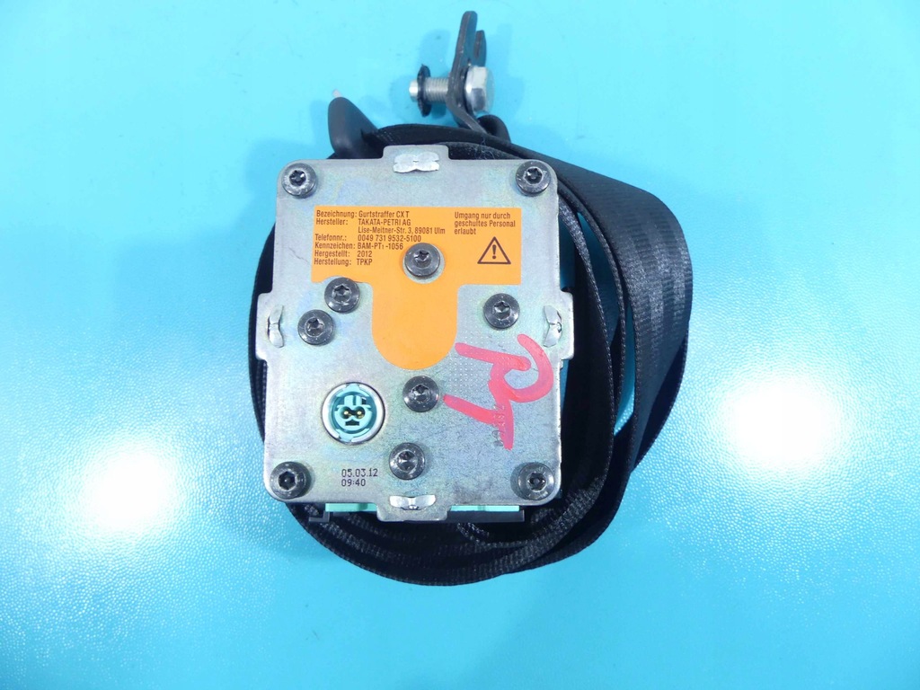 фото №2, Pas безопасности задняя правый audi a6 c7