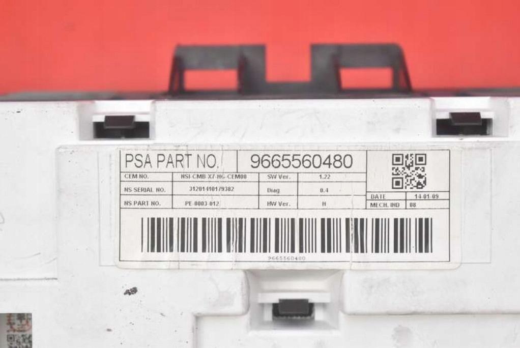 фото №8, Лічильник прилади eu 9665560480 citroen c5 ii x7 iii 2.2 hdi 170 km 08-17