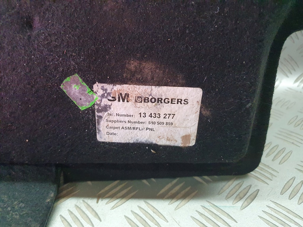 фото №3, Пол обшивка багажника opel cascada