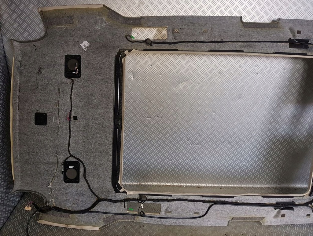 фото №9, Range rover vogue l405 стеля alcantara бежева світла панорама алькантара