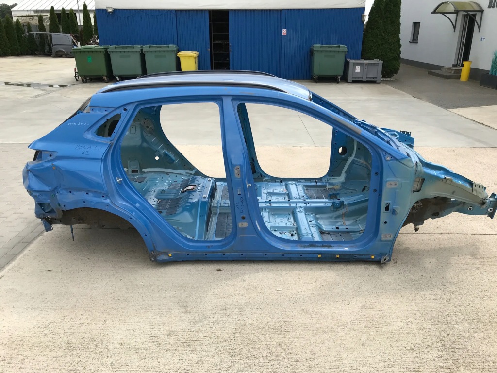 фото №1, Hyundai kona порог средний блок двигателя правый четверть