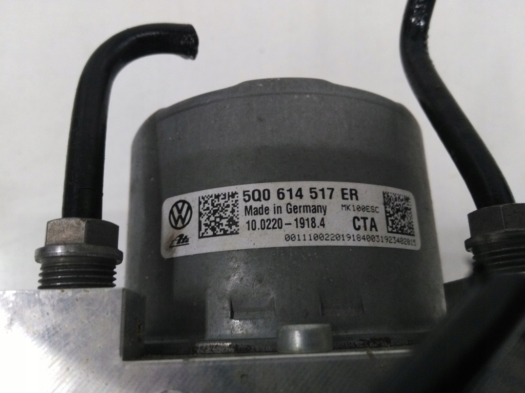 фото №7, Vw golf vii t-roc skoda karoq audi a3 8v насос блок керування abs 5q0614517er