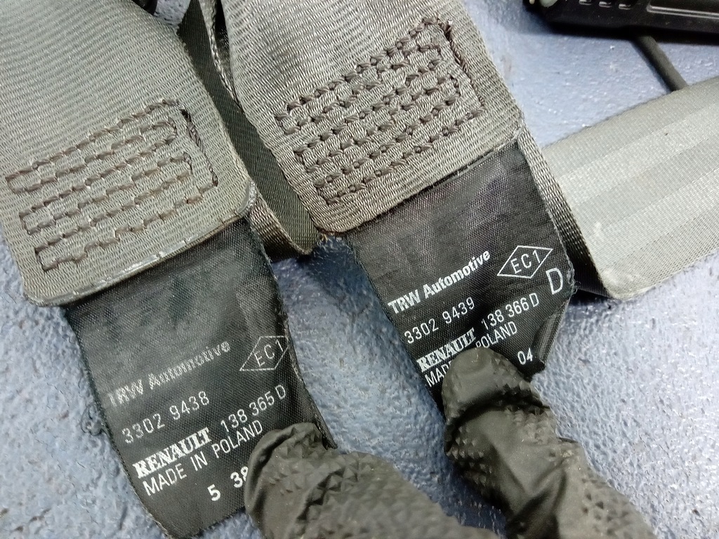 фото №14, Renault modus 04- приборная панель консоль подушки безопасности ремни kpl