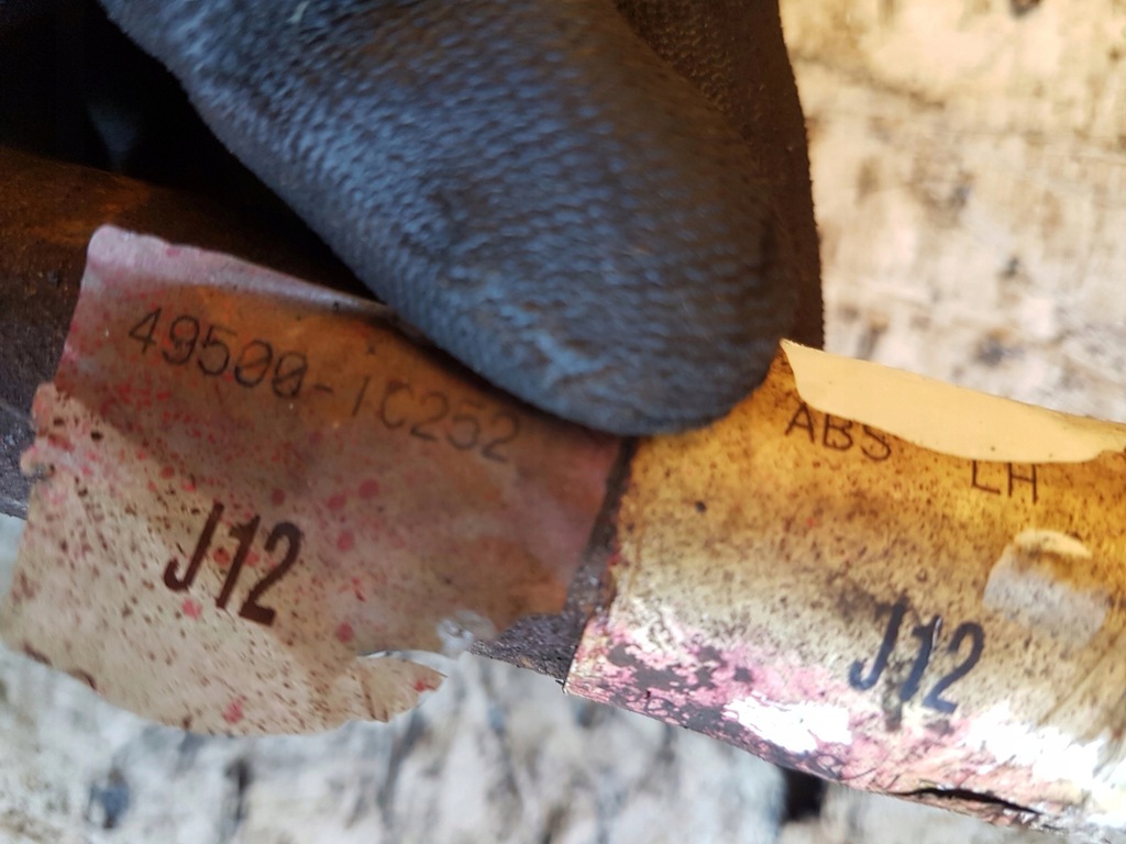 фото №5, Привідний вал лівий перед hyundai getz 1.4 49500-1c252