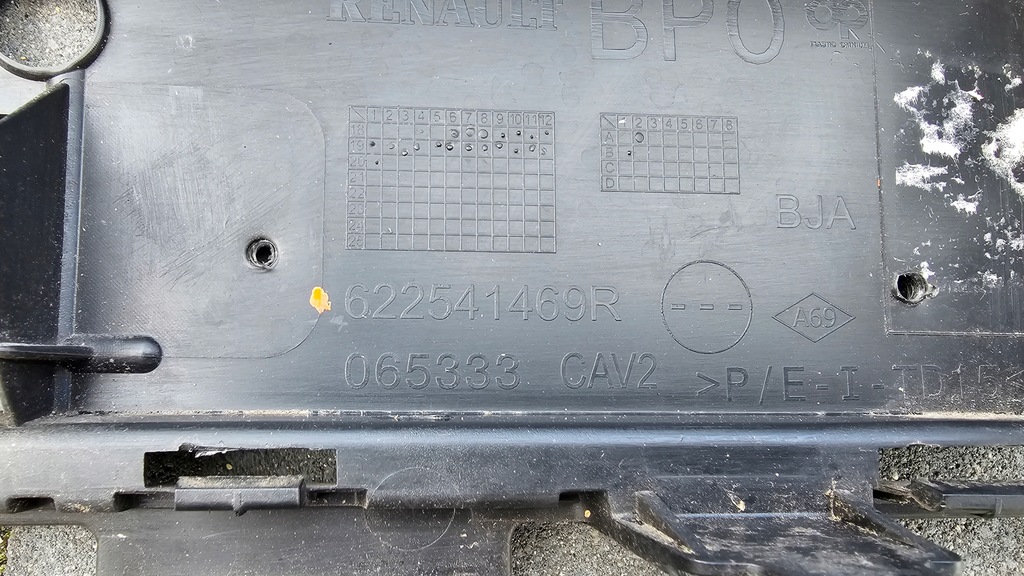 фото №8, Решітка бампера решітка радіатора renault clio v 622541469r