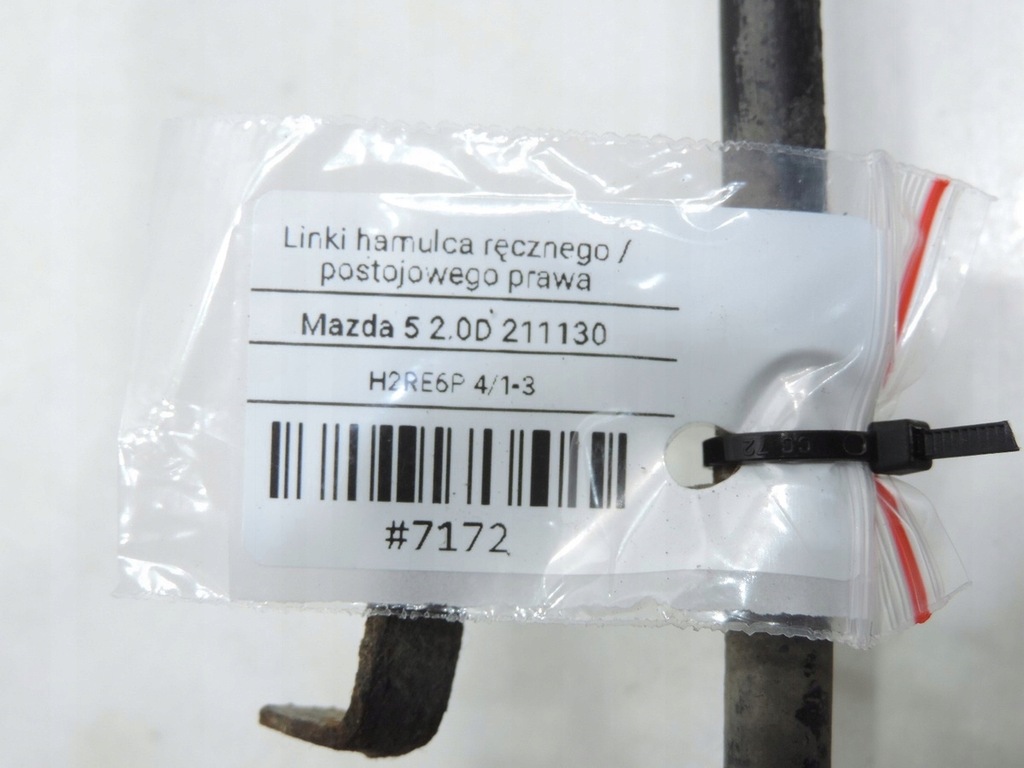 фото №6, Трос тормоза ручного правая mazda5 mazda 5 i