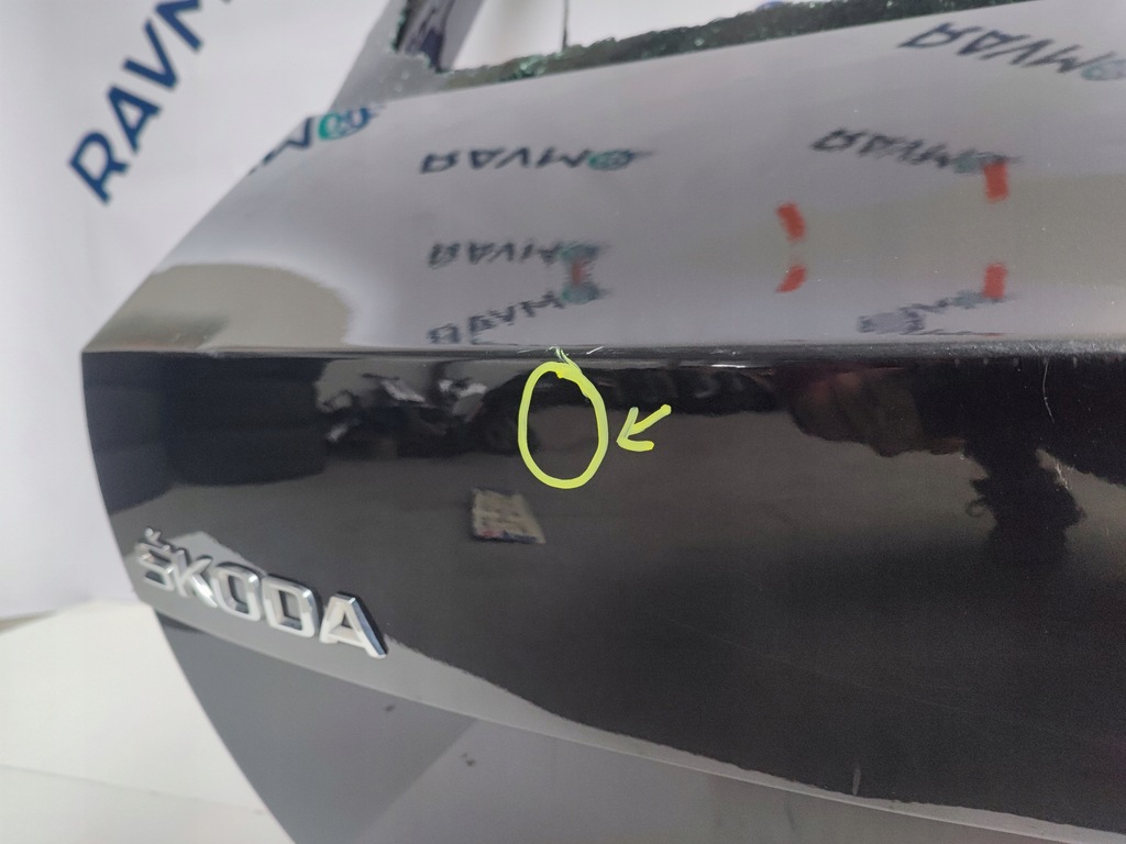 фото №10, Крышка багажника задняя багажника skoda rapid liftback