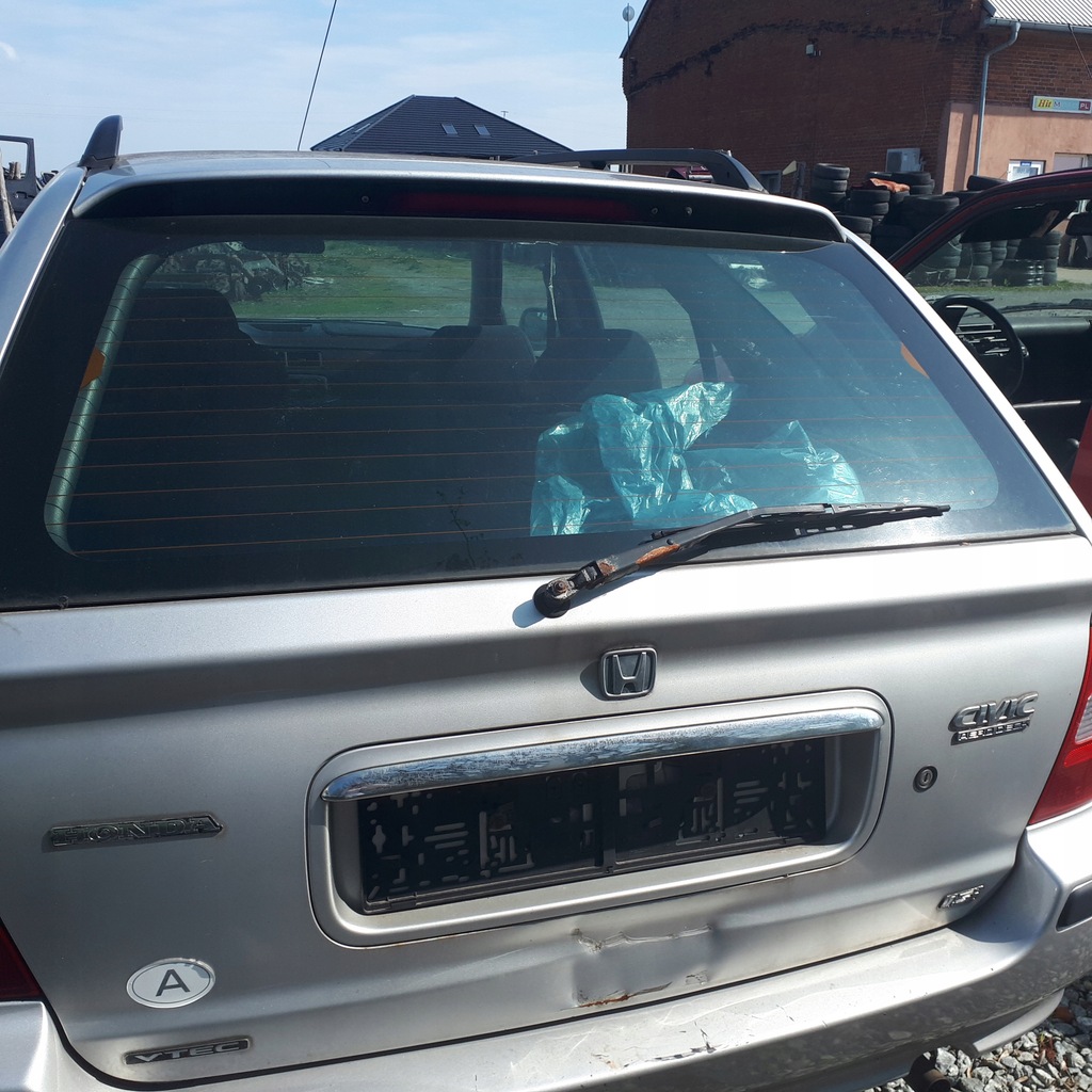 фото №1, Honda civic vi 99r kombi крышка багажника задняя nh614m