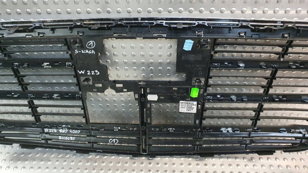 Решітка радіатора решітка радіатора a2238804000 mercedes s-klasa w223 Оригінал