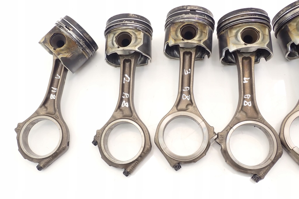 фото №10, Audi a8 d3 02-09 4.0tdi ase поршень + шатун