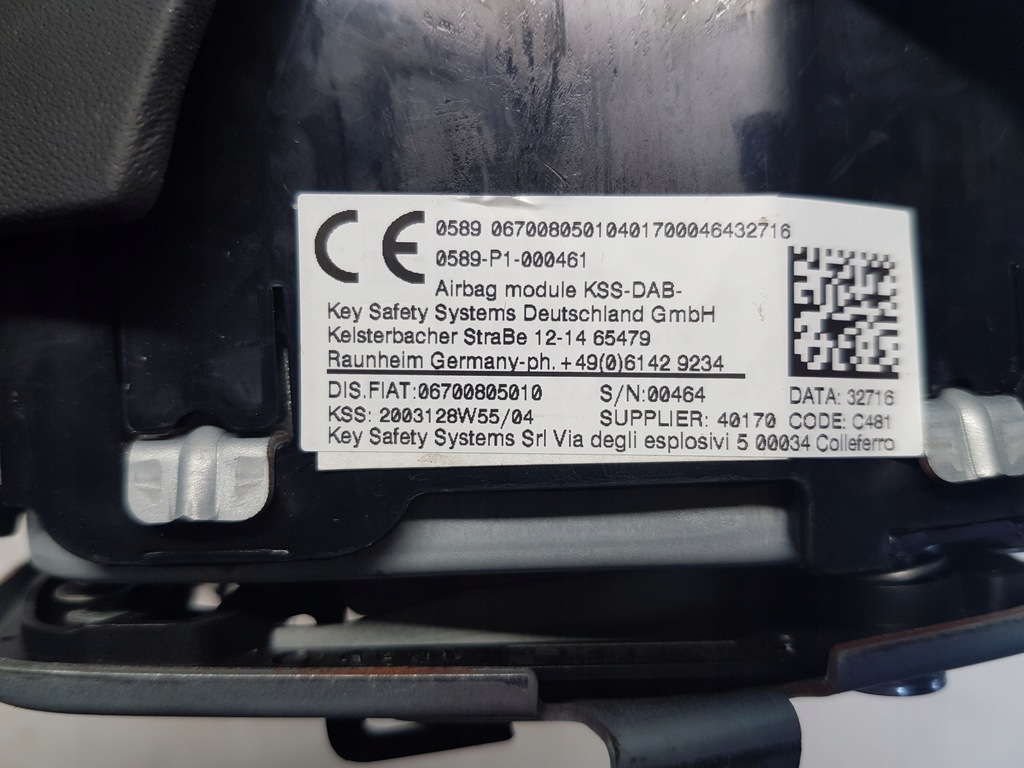 фото №5, Maserati levante подушка безпеки подушка керма