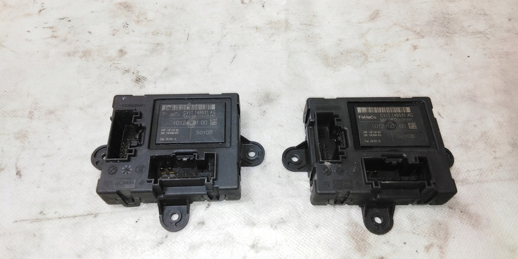 фото №1, Fiesta mk7 lift модуль блок керування двері 14r europ 3d