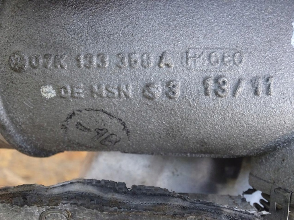 фото №8, Audi rs3 8p ttrs 8j 2.5 tfsi cep cepa турбонагнетатель 07k145701b