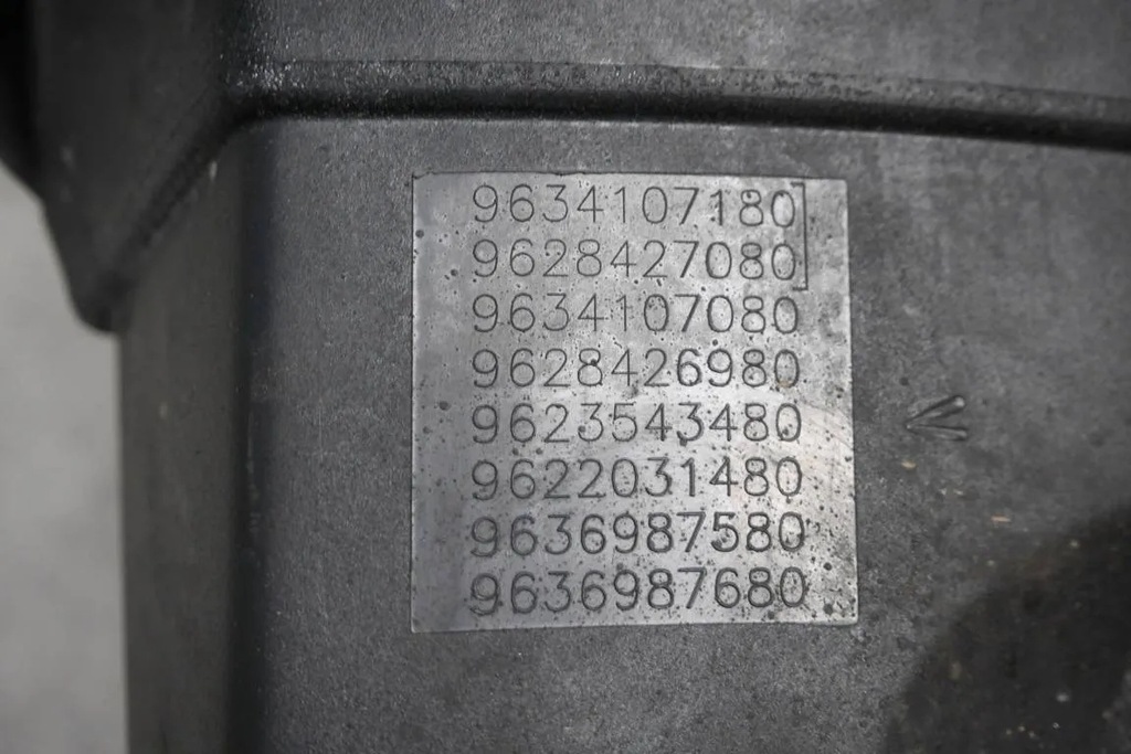 фото №4, Корпус фільтра повітря citroen xsara ii lift 1.6