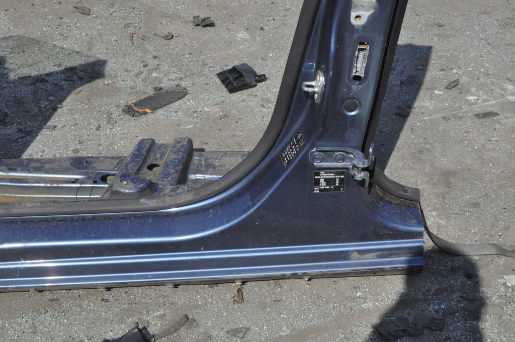 фото №2, Opel astra k блок двигателя порог левый