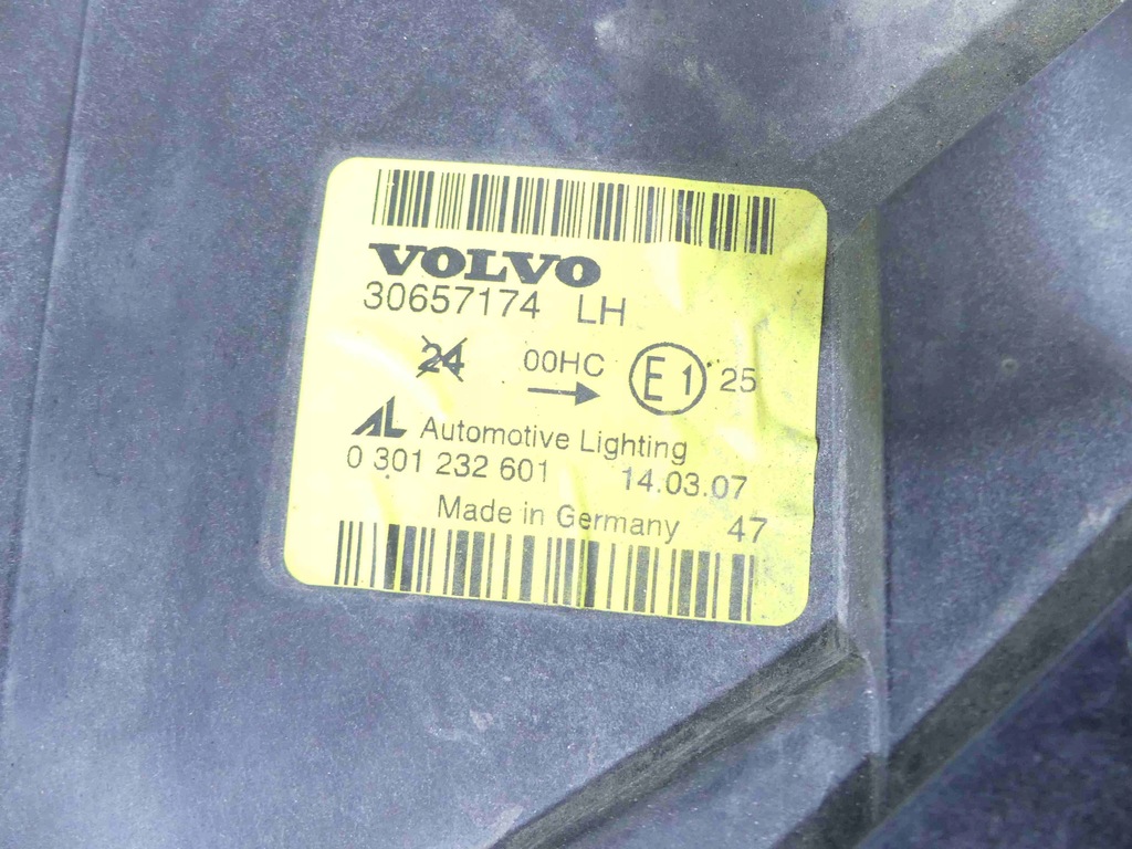 фото №4, Фара лівий лампа перед volvo c30 uk