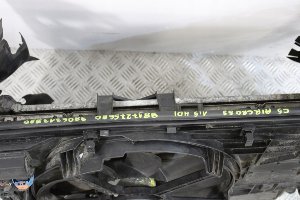 фото №7, Pas передній перед підсилювач радіатор citroen c5 aircross 1,5hdi