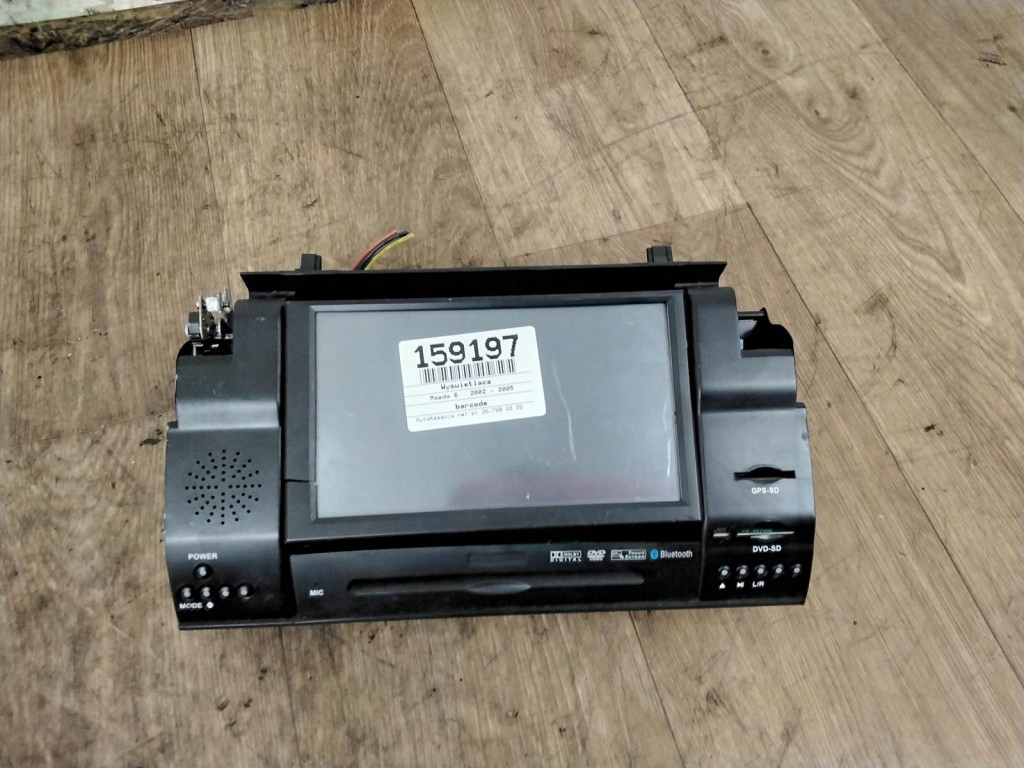 фото №1, Mazda 6 gg дисплей сенсорный