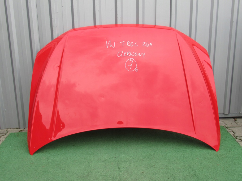 фото №2, Vw t roc t-roc troc 2ga капот крышка czerwona 2ga823031a 2ga823155a
