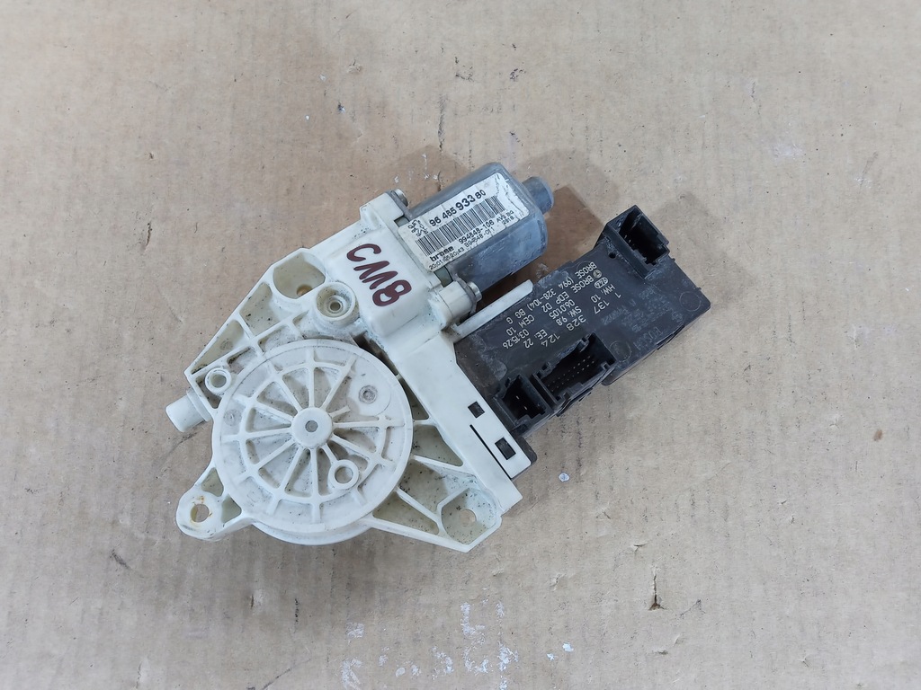 фото №1, Peugeot 407 моторчик скло двері перед лівий