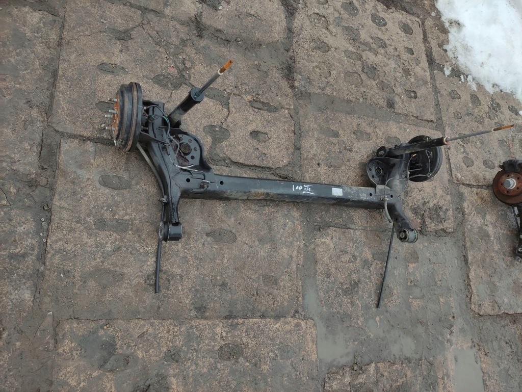 фото №1, Hyundai i10 iii балка задня підвіска oś