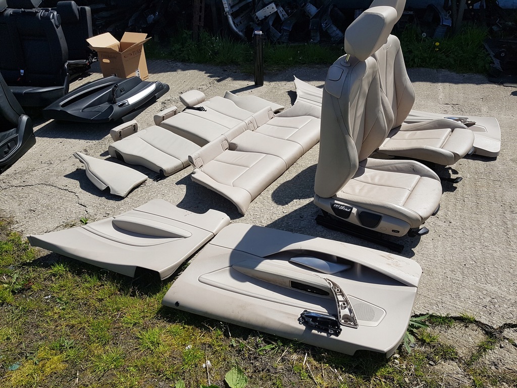 фото №4, Bmw 1 f21 11r- сиденья кожаный заднее сиденье m-pakiet