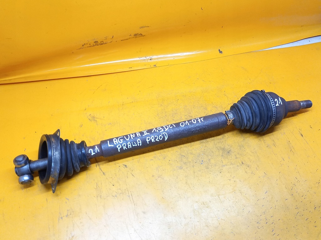 фото №4, Приводной вал renault laguna ii 1,9dci 01-07r механическая коробка передач