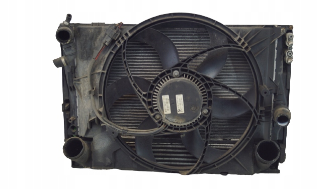 фото №1, Bmw e90 2.0d комплект радіатор вентилятор