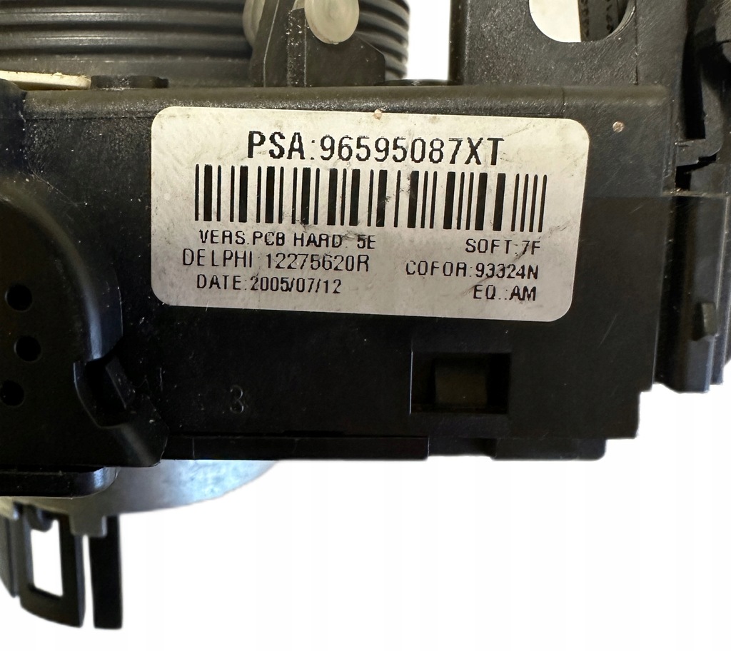 фото №7, Переключатель комбинированный переключатели руля peugeot 307 96595087xt