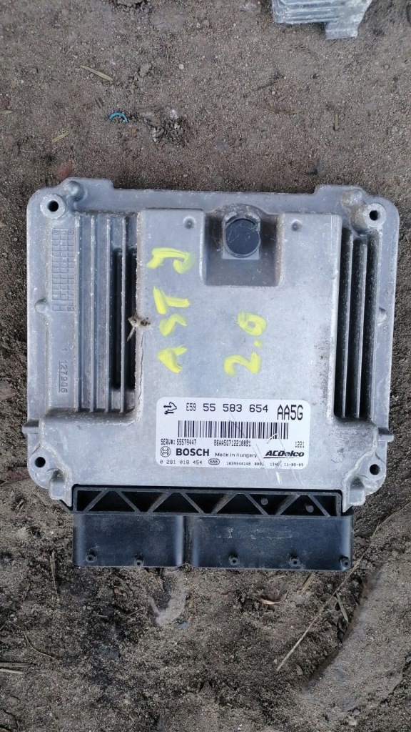 фото №1, Бортовий комп'ютер двигуна astra j 2.0cdti 0281018454
