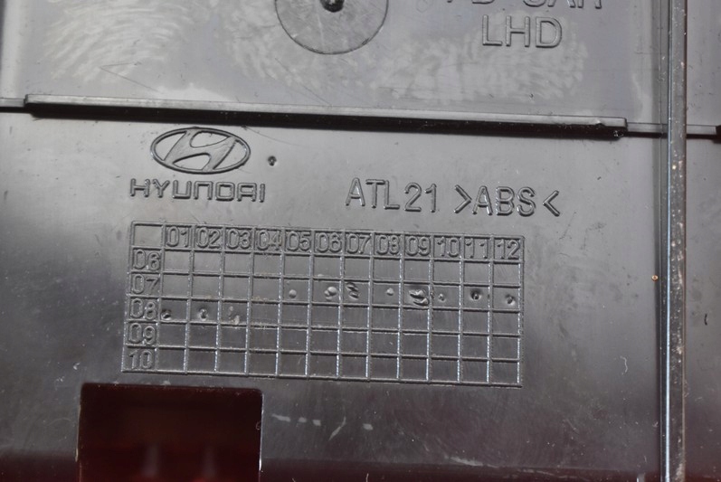 фото №8, Бардачок средний пепельница hyundai i30 1 i 08r