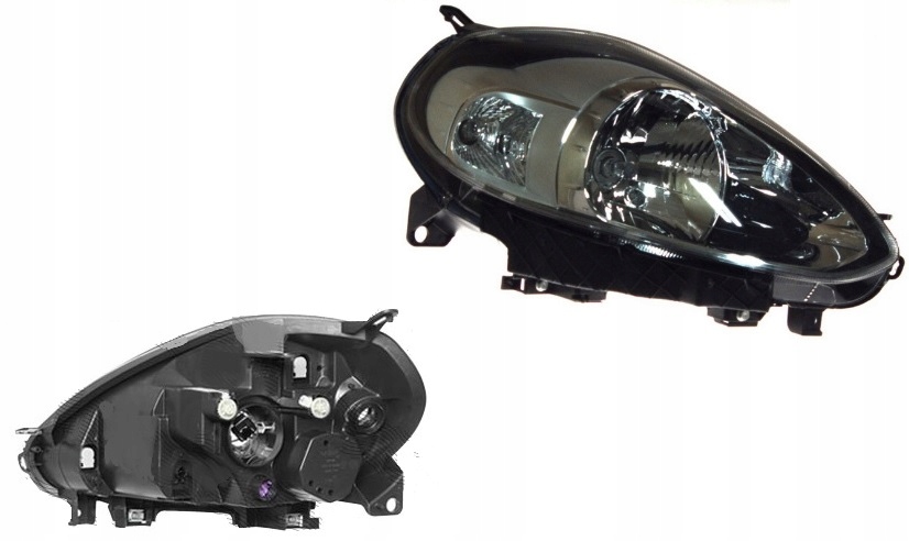 фото №1, Фара лампа правый fiat punto evo punto valeo