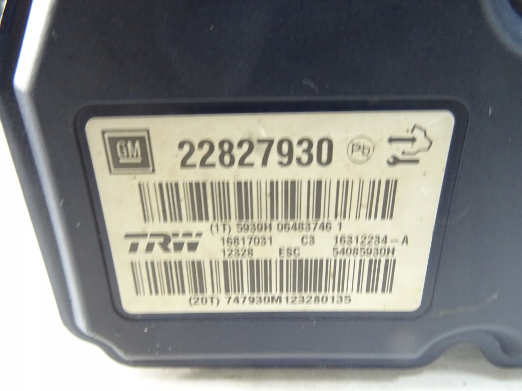 фото №3, Opel insignia a насос тормозная abs