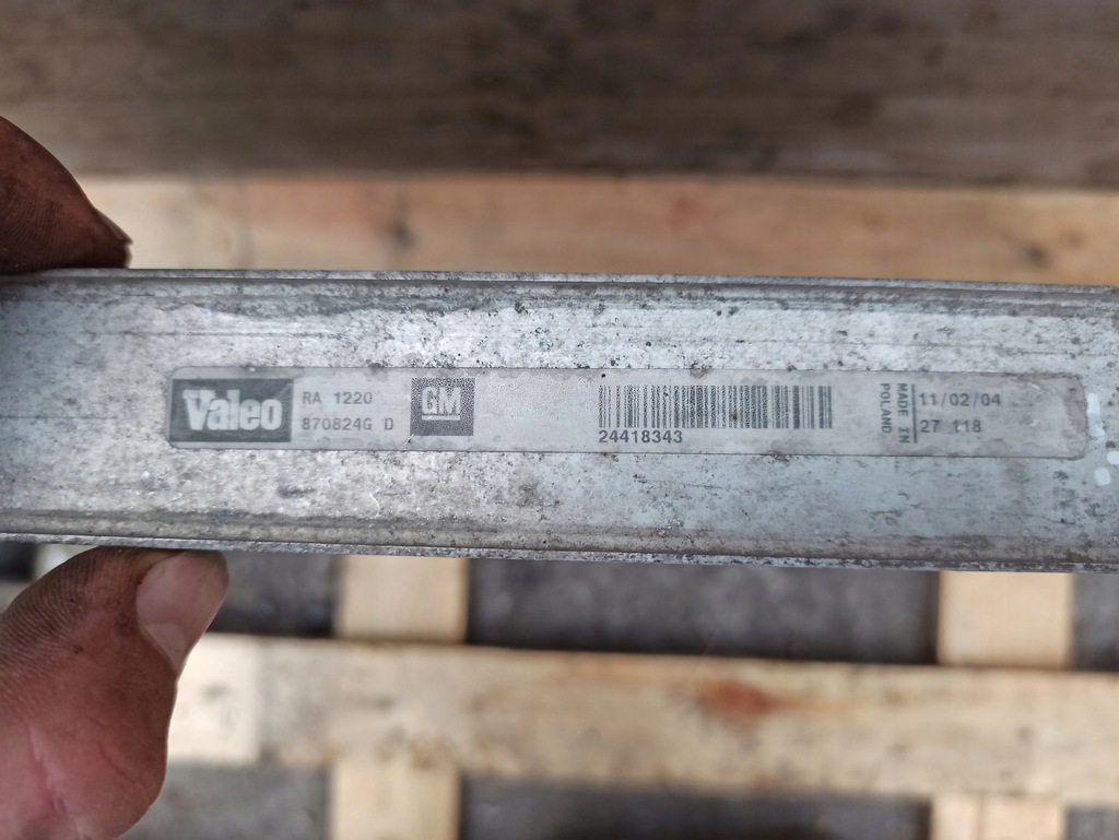 фото №7, Радіатор wody opel vectra c 1.6 1.8