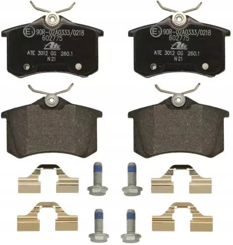 фото №12, Тормозные колодки ham. citroen t. c4/ds4 1,2-2,0 09- ate 13.0460-2775.2