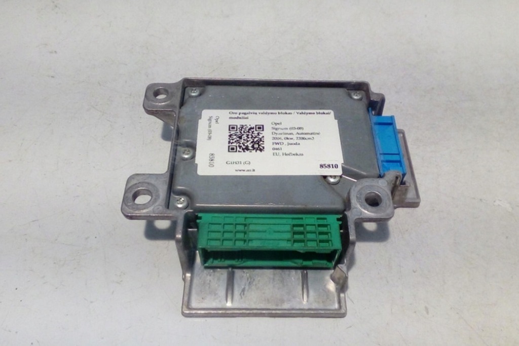 фото №1, Модуль подушка безопасности opel signum 13102021 2.2l дизель 130kw 2004