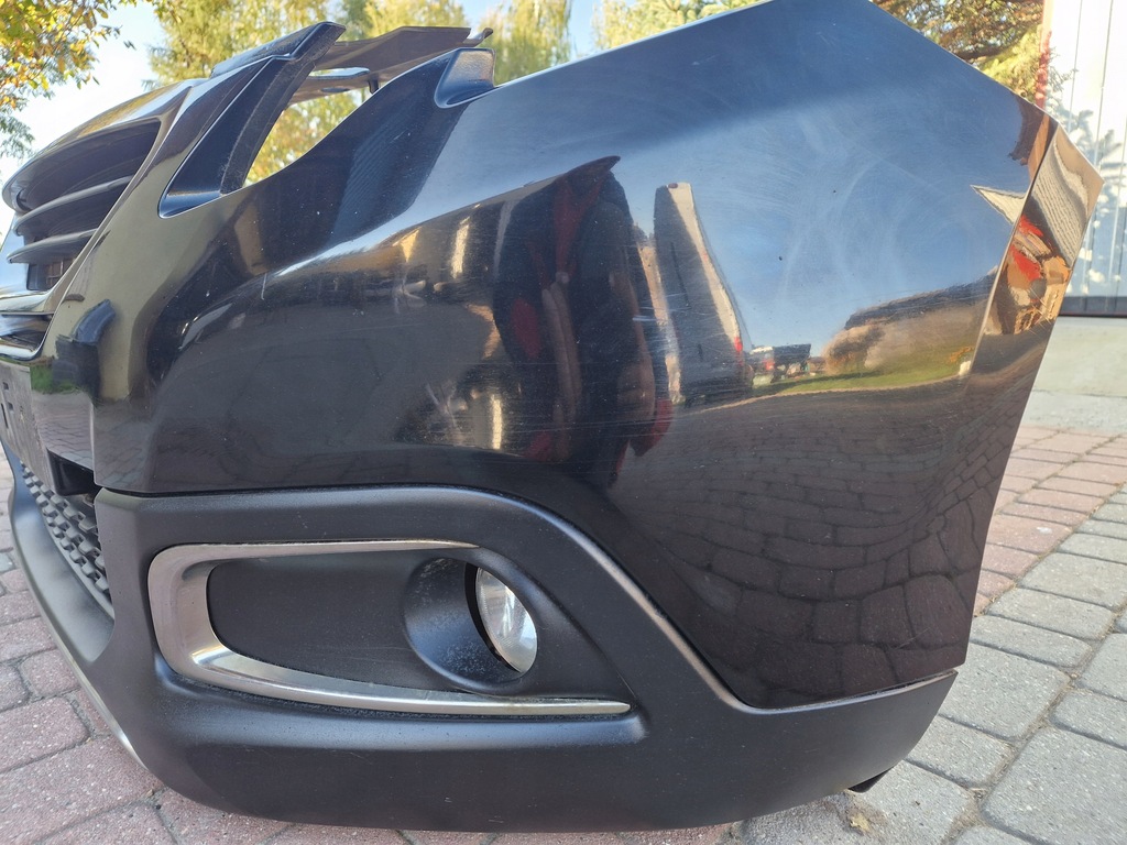 фото №14, Peugeot 2008 i kompletny бампер передний ktv хром