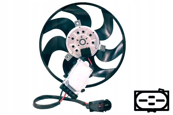фото №2, Era 352118 вентилятор, охлаждение двигателя