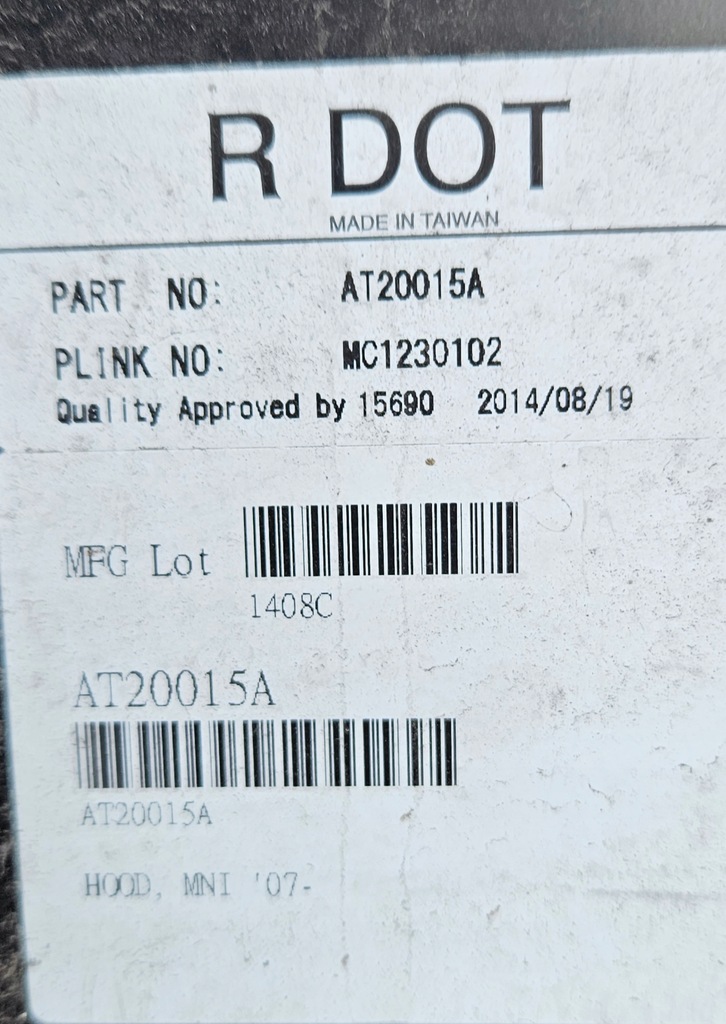 фото №8, Mini r55 r56 r57 07-13 капот