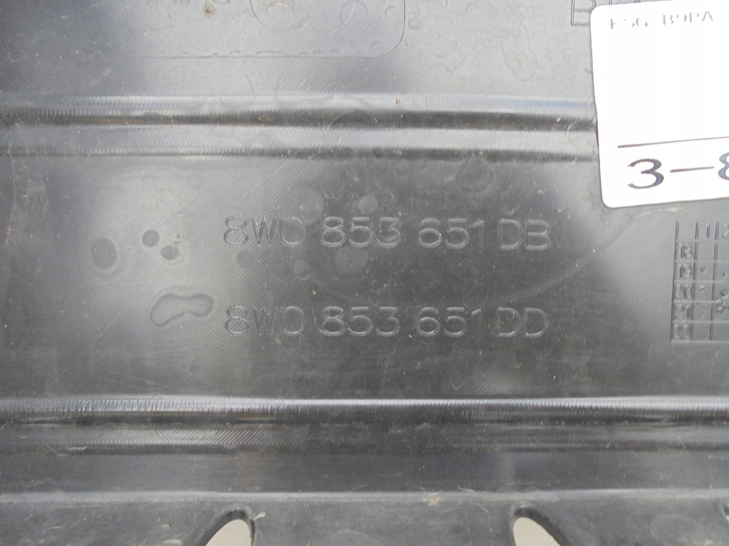 фото №6, Audi оригинальный номер 8w0853651db решётка радиатора pdc