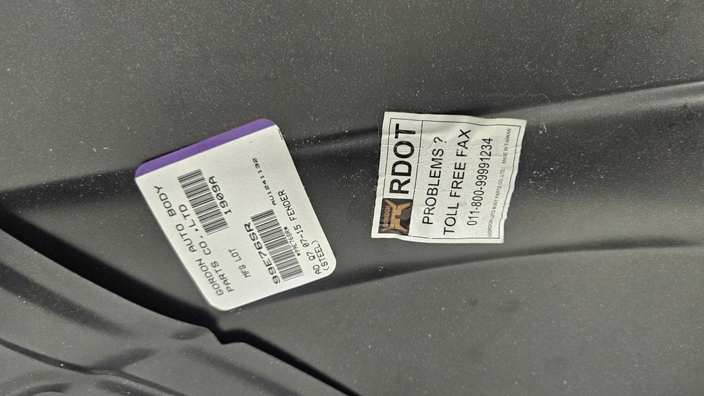 фото №10, Крыло передний перед правый audi q7 4l заменитель