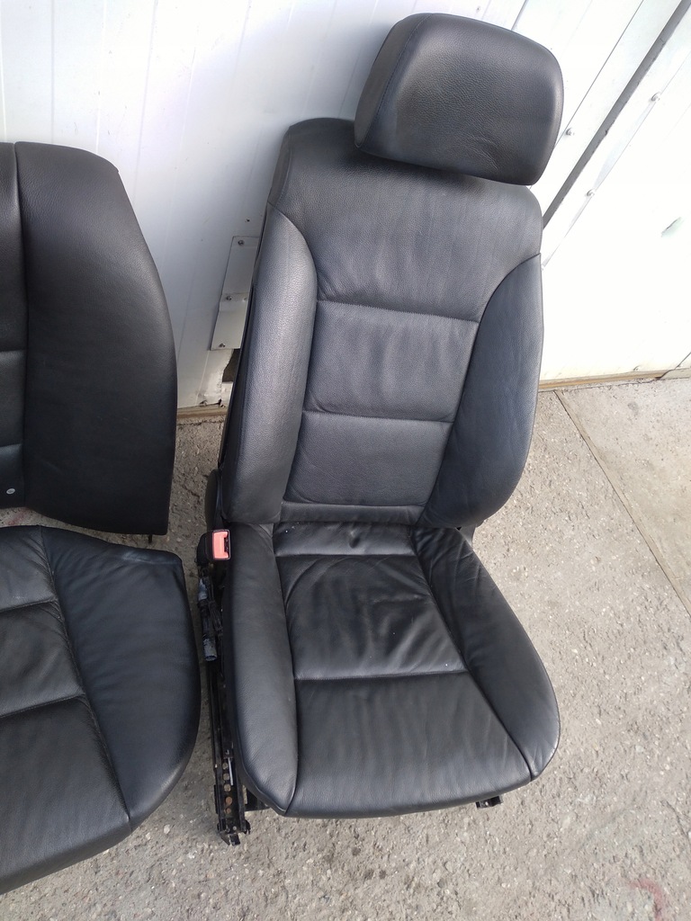 фото №6, Bmw e60 polift салон сидіння заднє сидіння шкіра gb
